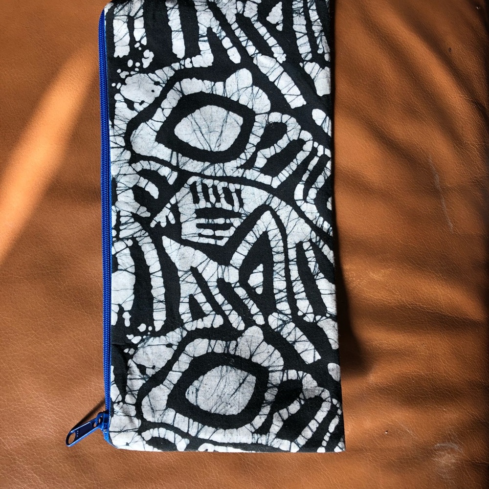 Authentic African Handmade Zipper Clutches NWOT - Picture 4 of 7